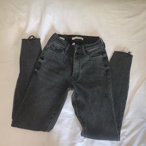 Black Pacsun Super High Rise Jeggings